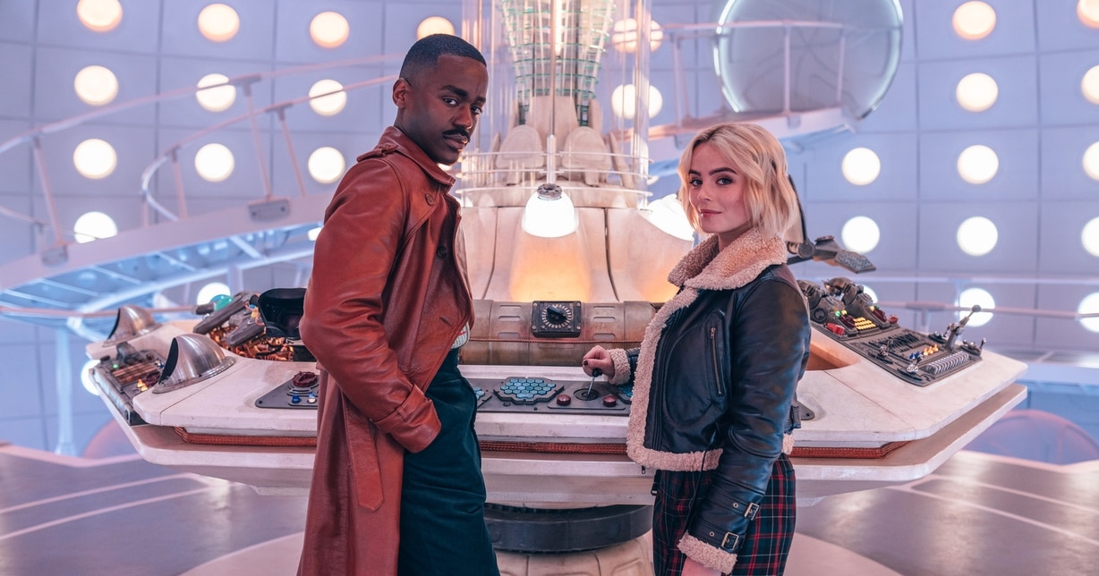 Ncuti Gatwa and Millie Gibson as the Doctor and Ruby Sunday in Doctor Who
